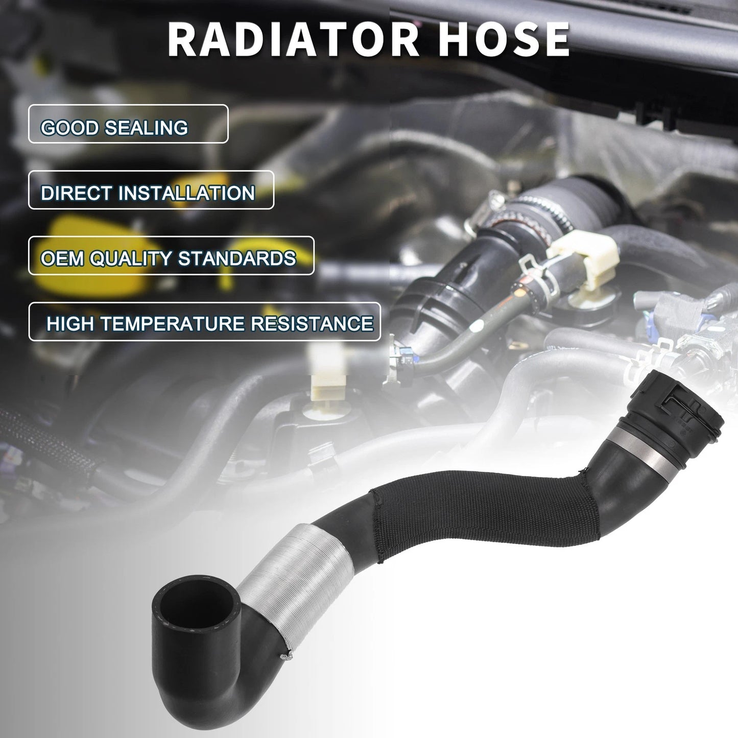 Radiator Hose for BMW 740i, 740Li (2011-2012) - 1 Pcs
