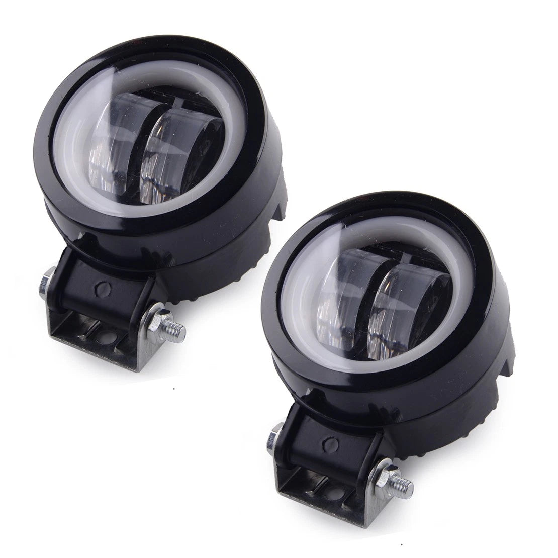3" Round LED Work Light Pods for ATV 4WD Offroad