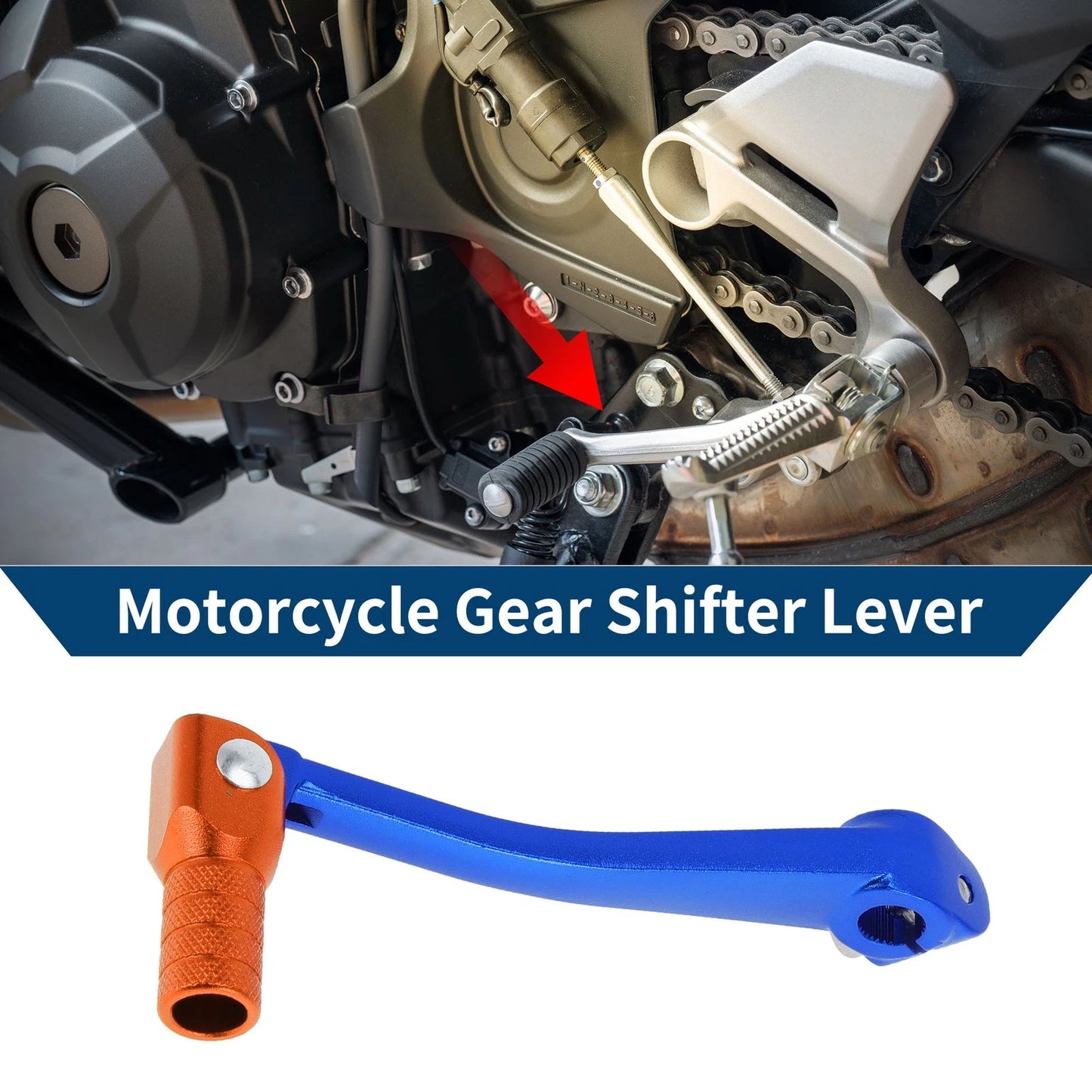 Shifter Lever for Bosuer 125