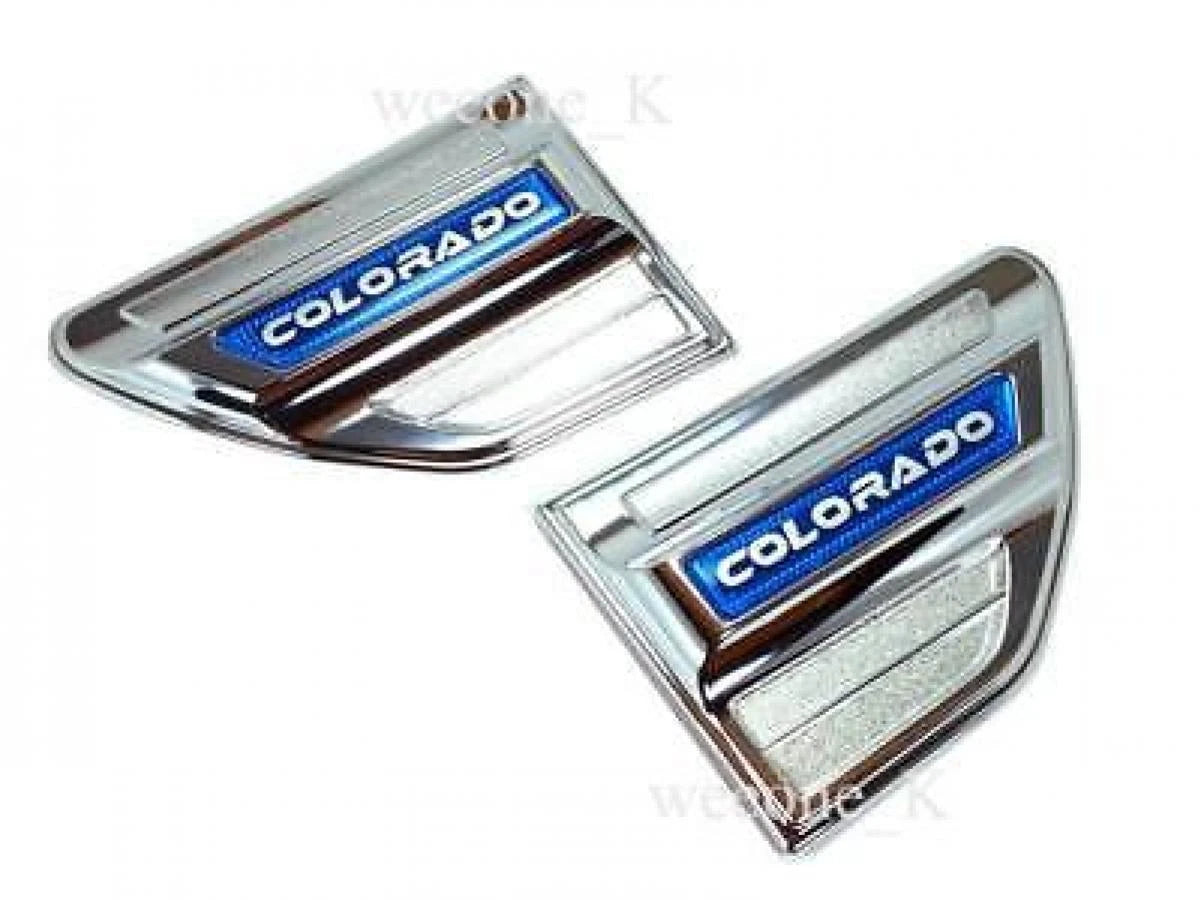 Chrome Side Vent Covers for Chevrolet Holden Colorado (2012-2015)