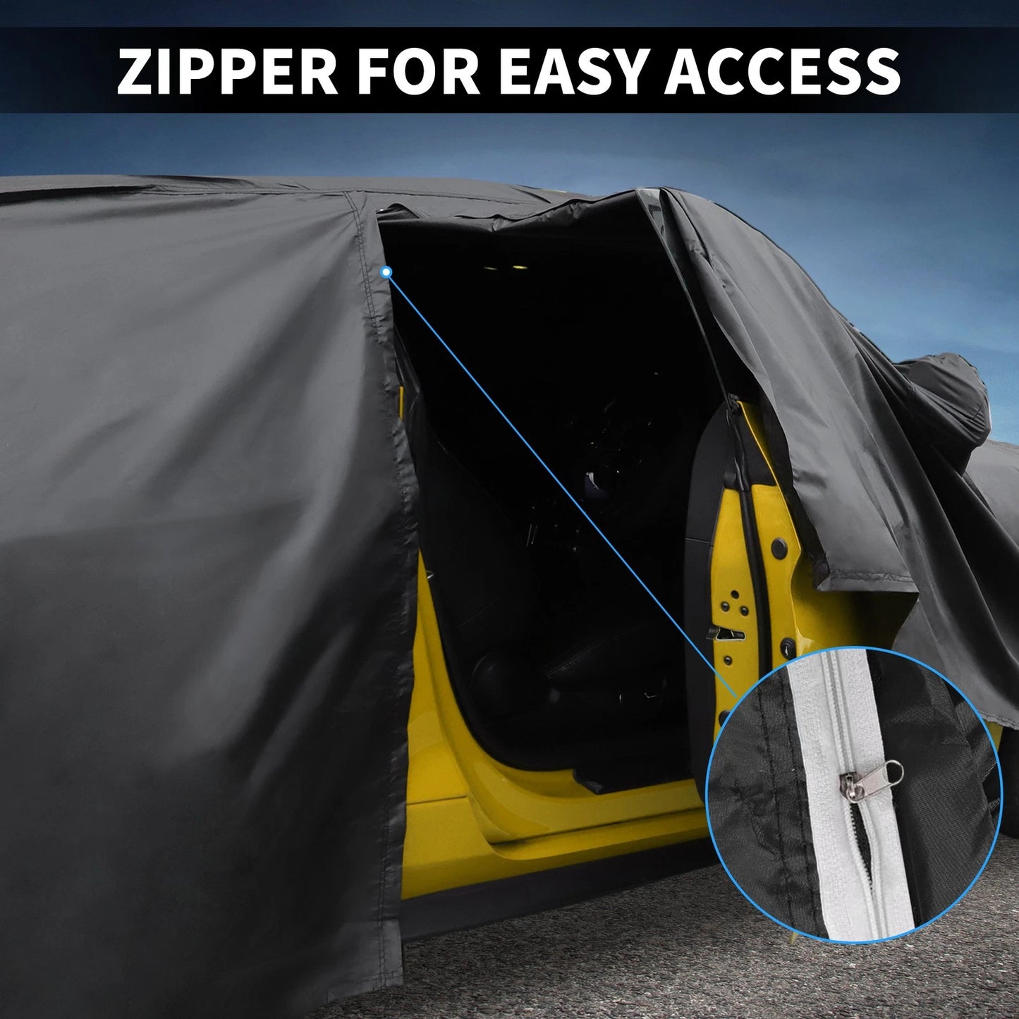 Waterproof PEVA Cotton Car Cover for Toyota Yaris Cross (2020-2024)