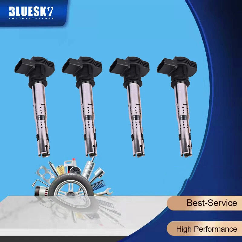 Ignition Coils 4PCS for VW Golf MK V 2.0 FSI GTI (2006-2009)