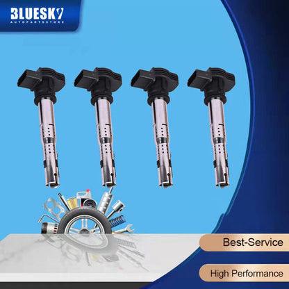 Ignition Coils 4PCS for VW Golf MK V 2.0 FSI GTI (2006-2009)
