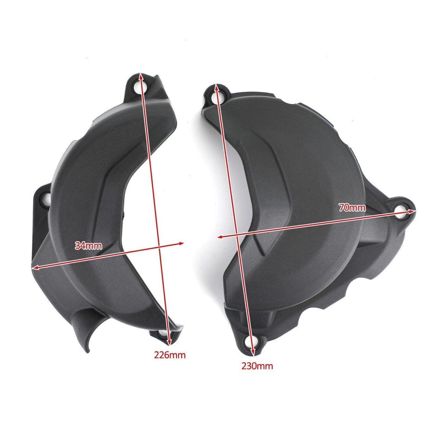 Protective Alternator & Clutch Covers for BMW F 750 GS, F 850 GS (2018-2020)