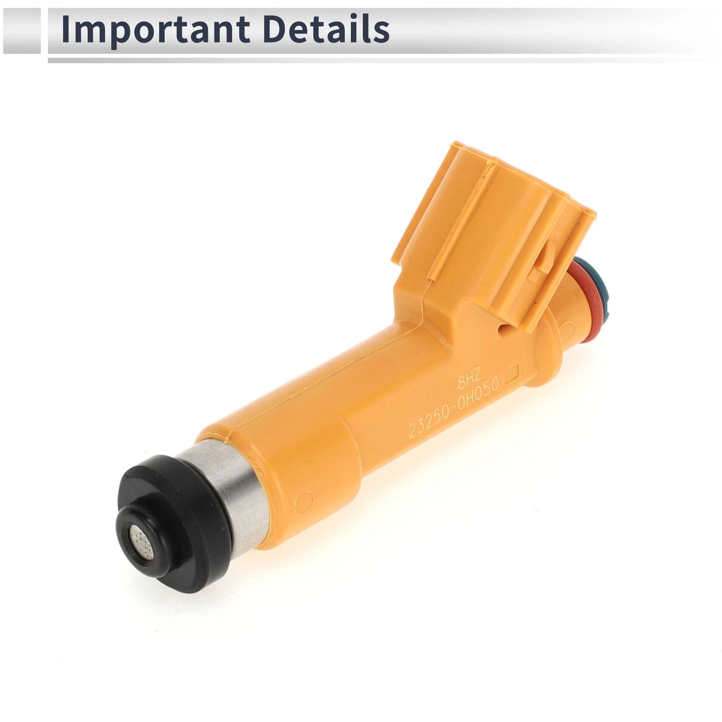 Fuel Injector for Toyota Camry Hybrid 2.4 (2007-2011) - 1 x Orange