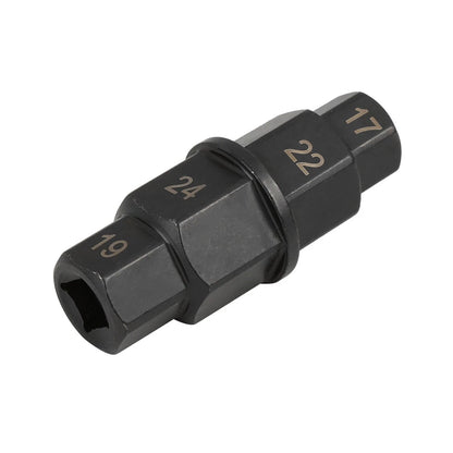Hex Axle Spindle 17mm 19mm 22mm 24mm Front/Rear Wheel Removal Tool for Bike