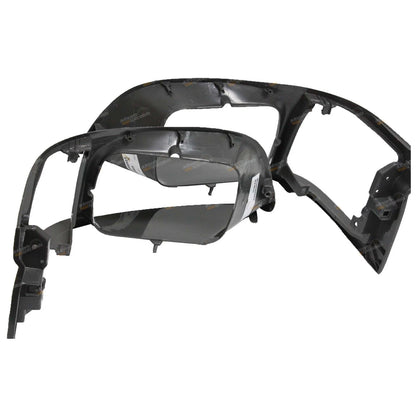 LH+RH Dark Grey Headlight Surround Pair for Toyota Hiace (1998–2005)