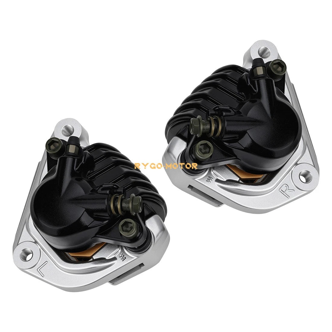 2 x Front Left & Right Brake Caliper w/Pads for Honda Goldwing (1975–1977)