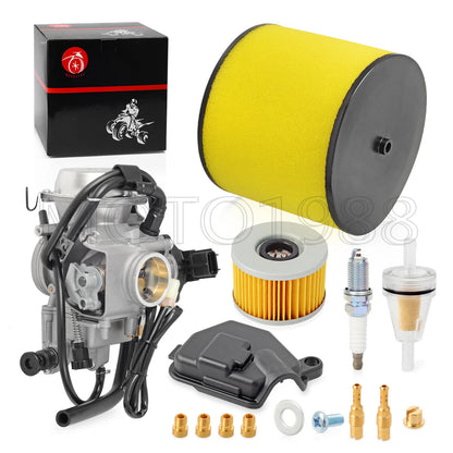 Carburetor w/ Air Filter for Honda TRX500FA/FGA/FPA Rubicon 2005-2014