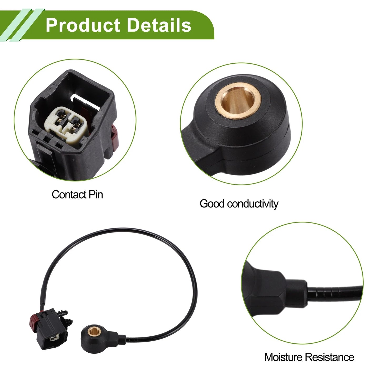 Ignition Knock Sensor for Ford Escape 2017-2019 (1 x)