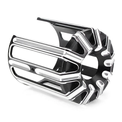 Black Aluminum Oil Filter Cover Cap Trim for Harley Twin Cam Dyna (2000-2017)