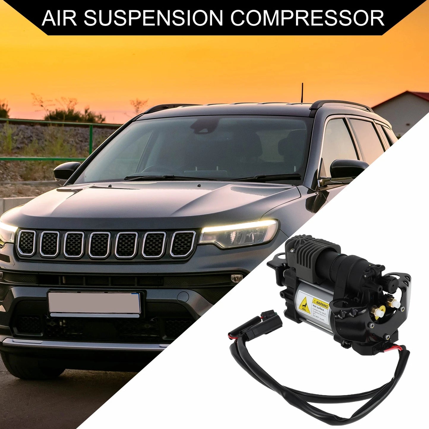 Air Suspension Compressor for Jeep Grand Cherokee (2011-2017) 1 x Pcs