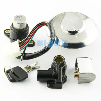 New Fuel Gas Cap & Ignition Key Switch for Honda CBT125 (2004-2009)