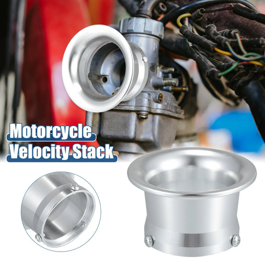 55mm Velocity Stack Carb Carburetor Air Filter Funnel for Motorbike