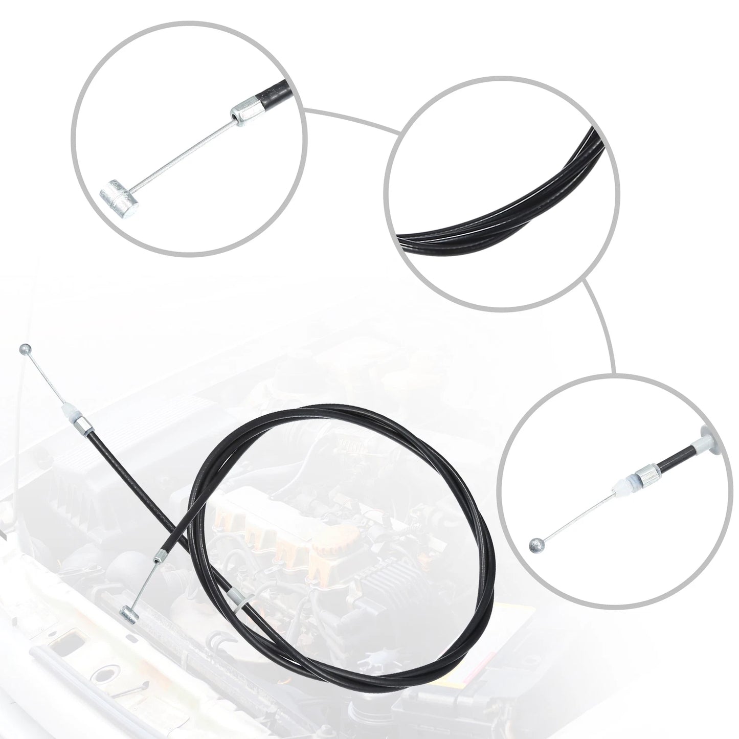 Hood Latch Release Cable for Toyota RAV4 (2001-2005)