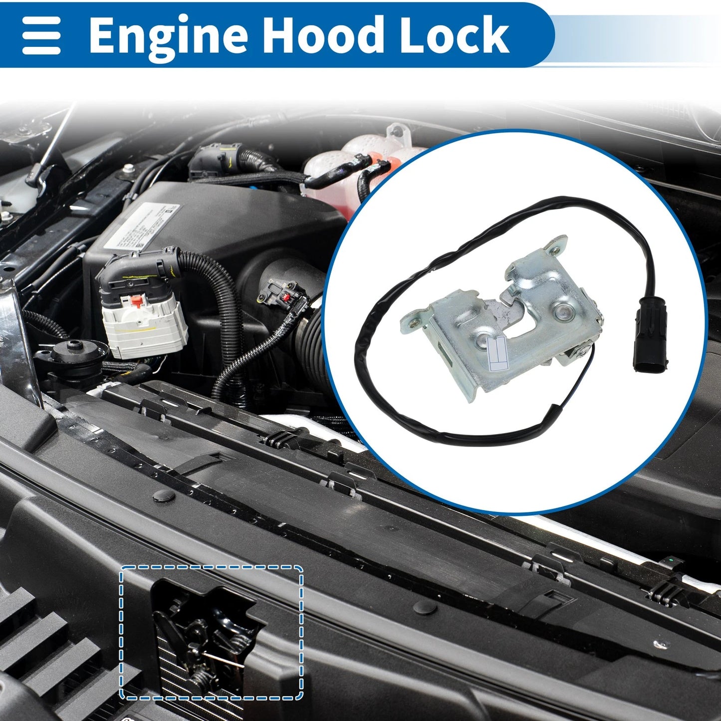 Hood Latch Assembly for BMW X5 E70 2010-2013 (1 x)