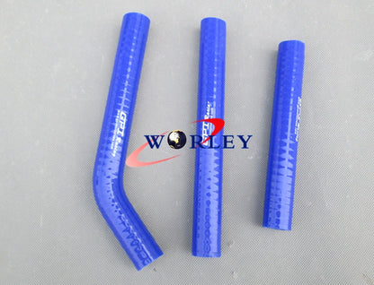 Aluminum Radiator & Orange Hose for KTM 125/200/250/300 SX/EXC/MXC (2008-2013)