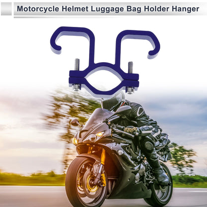 Arc Double Hook Blue Hexagon Wrench Gasket Motorcycle Hanging Hook