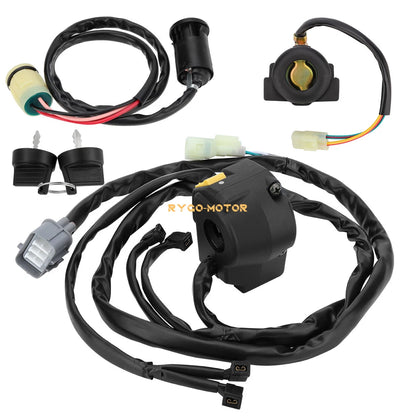 Handlebar Key Starter Relay Switch Kit for Honda Rancher 350 TRX350FM (2006–2006)