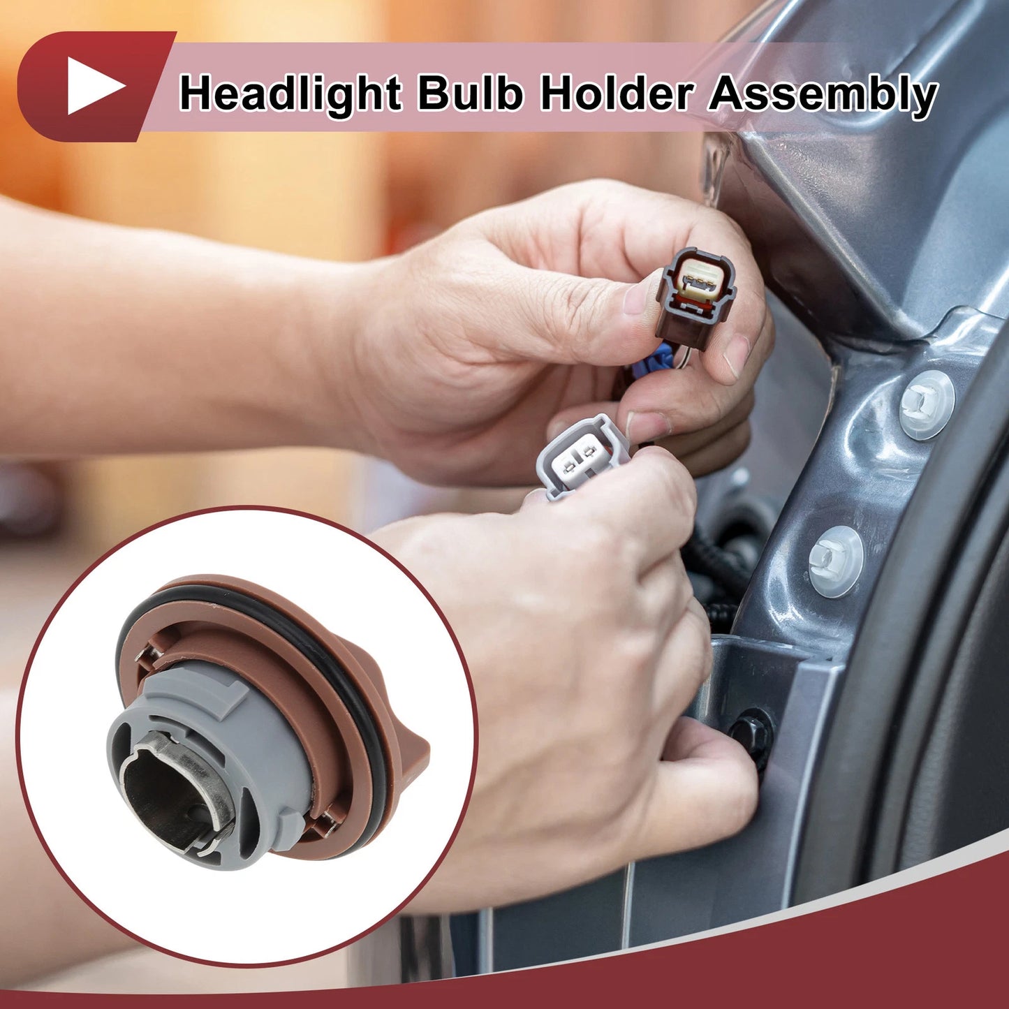 Headlight Bulb Holder Assembly for Kia Sorento (2011-2015)