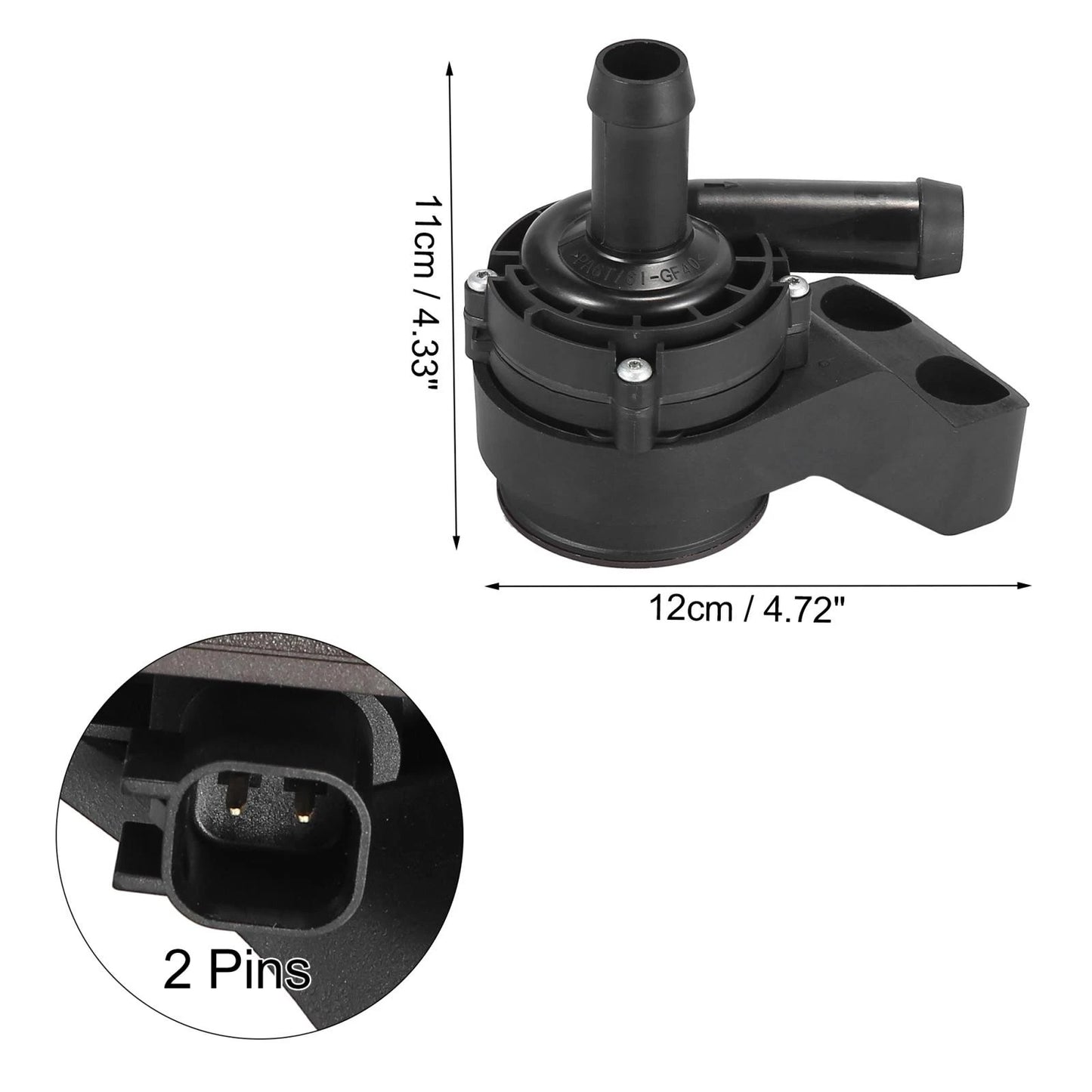 Auxiliary Water Pump for Ford F-250 F-350 F-450 F-550 (2003-2007)