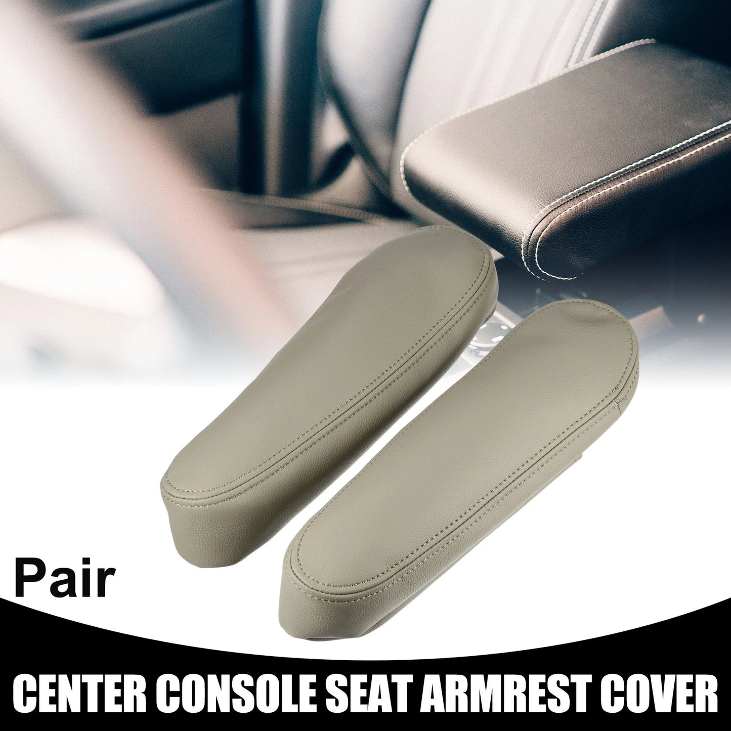 Pair Center Console Seat Armrest Cover Inner for Toyota Sequoia (2001–2007)