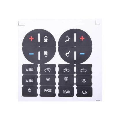 A/C & Radio Dash Button Repair Cover for Chevy GMC Sierra Yukon (2007-2014)