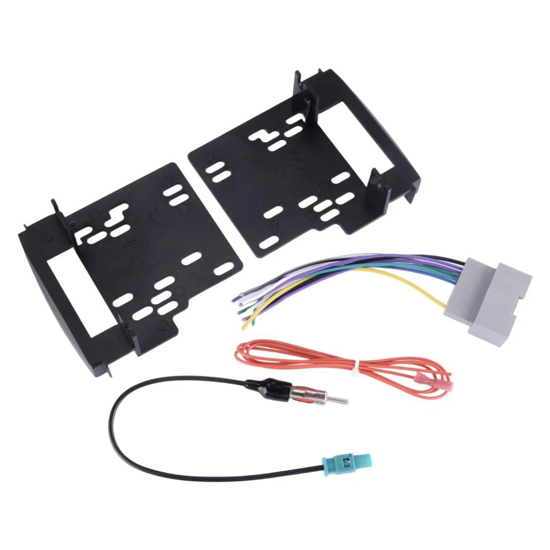 DIN Stereo Radio Dash Panel Frame Kit for Dodge Jeep (2007-2018)