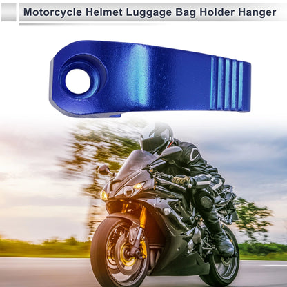 Rectangle Aluminum Alloy Hanging Hook for Hexagon Wrench Screw Nut Blue