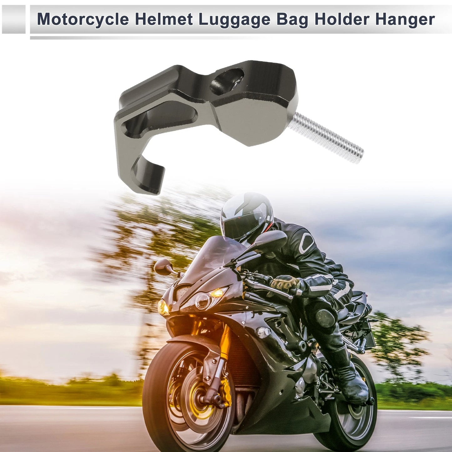 Finger Shape Motorcycle Hanging Hook / 1 Set / for Make Model