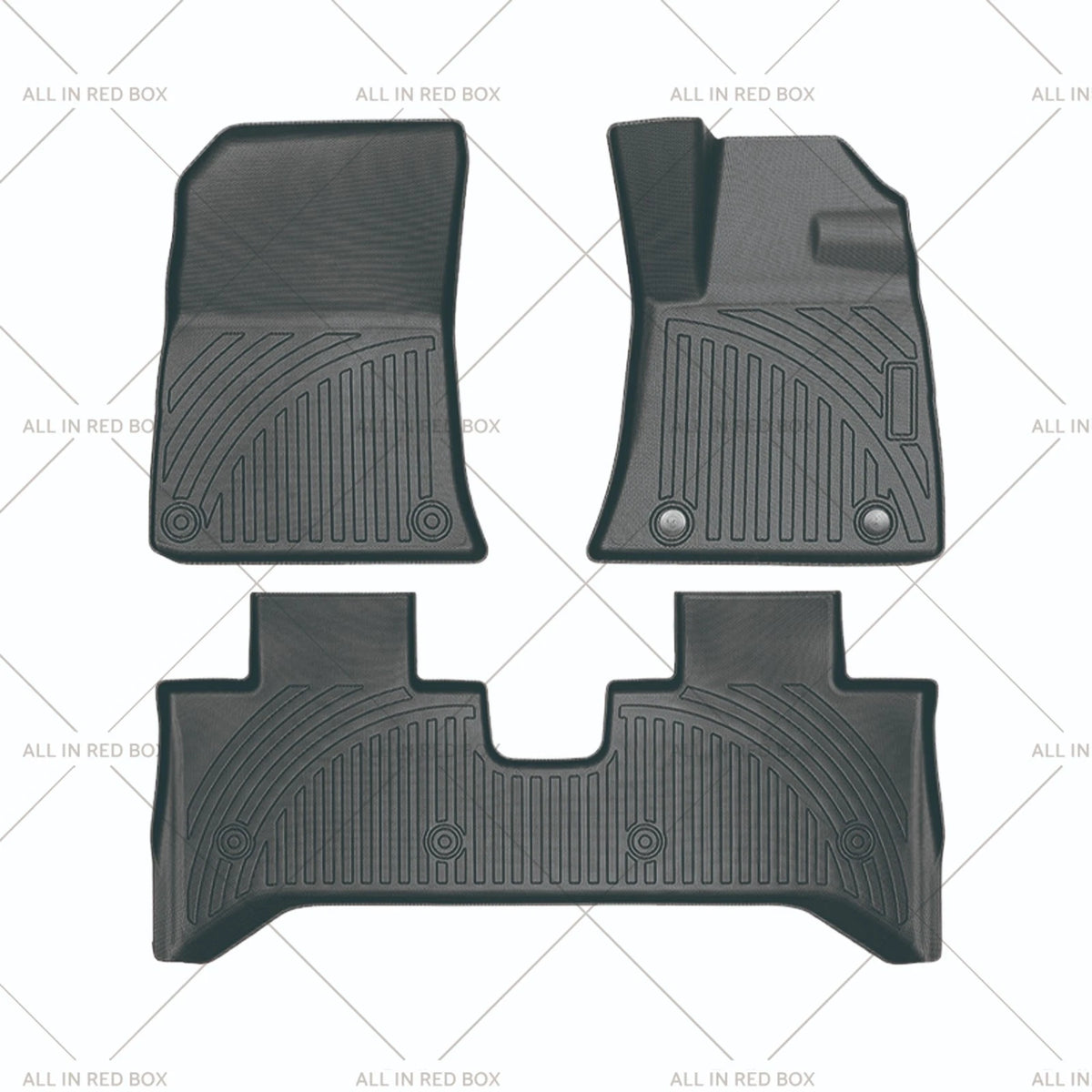 TPE Heavy Duty 3D Floor Liners for BYD Shark 6 (2024+) Waterproof Mats