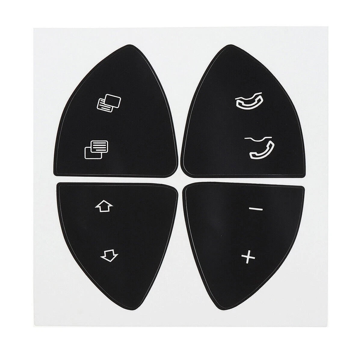 Steering Wheel Button Repair Decal for Mercedes W220 CL500 CL600 (1998–2005)