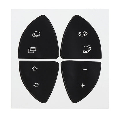 Steering Wheel Button Repair Decal for Mercedes W220 CL500 CL600 (1998–2005)