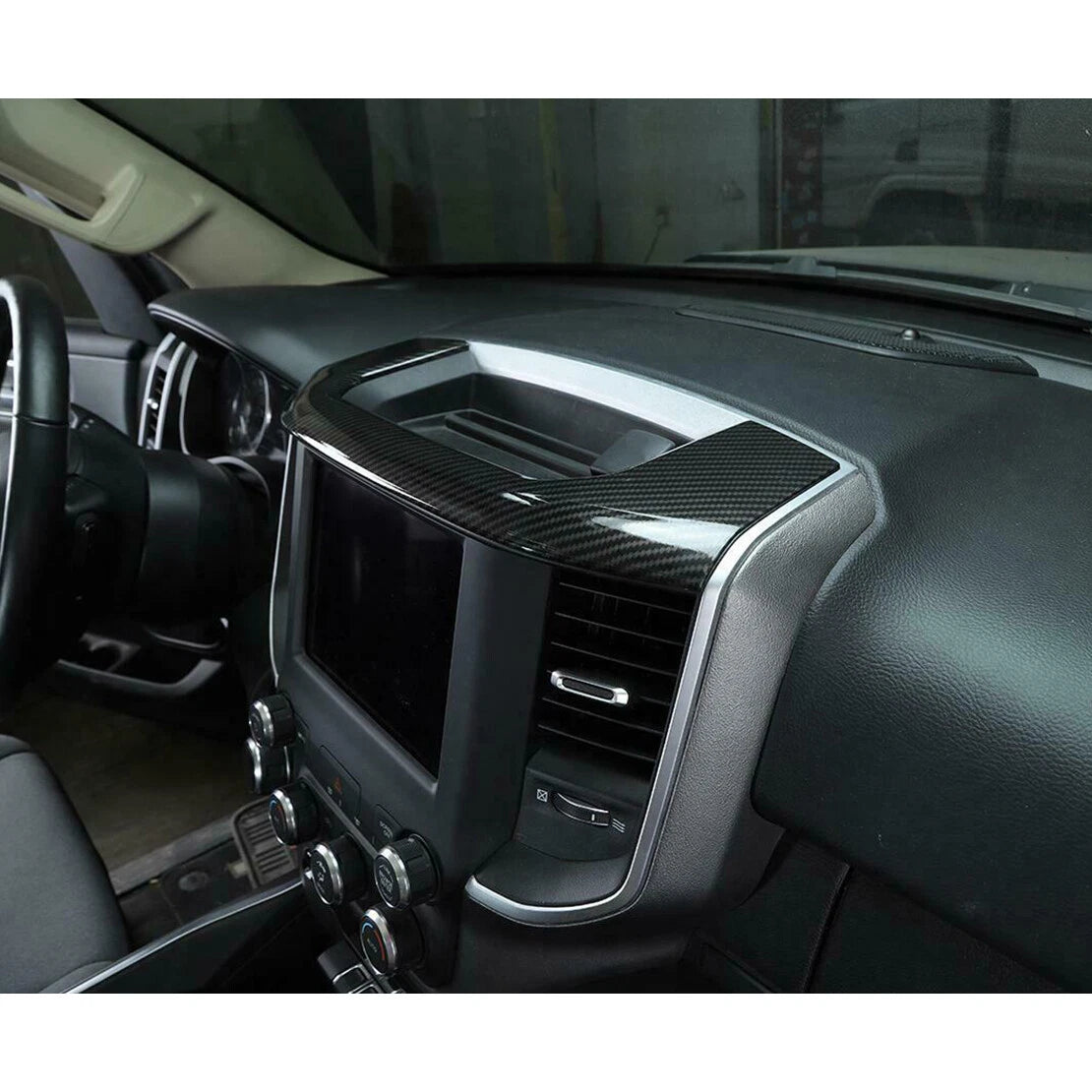 Center Console Storage Box Cover Trim for Dodge Ram 1500 (2018-2021)