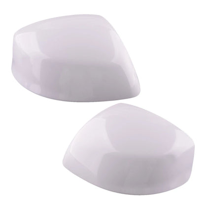White Left Right Side Rear View Mirror Caps for Honda Civic (2012-2015)