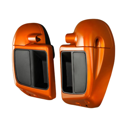 Vented Leg Fairings for Harley Touring 2014-2024 - Scorched Orange