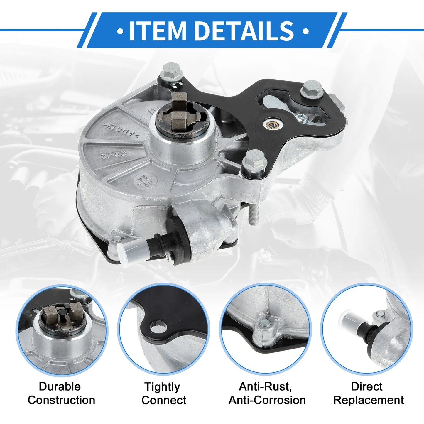 Brake Vacuum Pump for Chevy Impala (2014-2019)