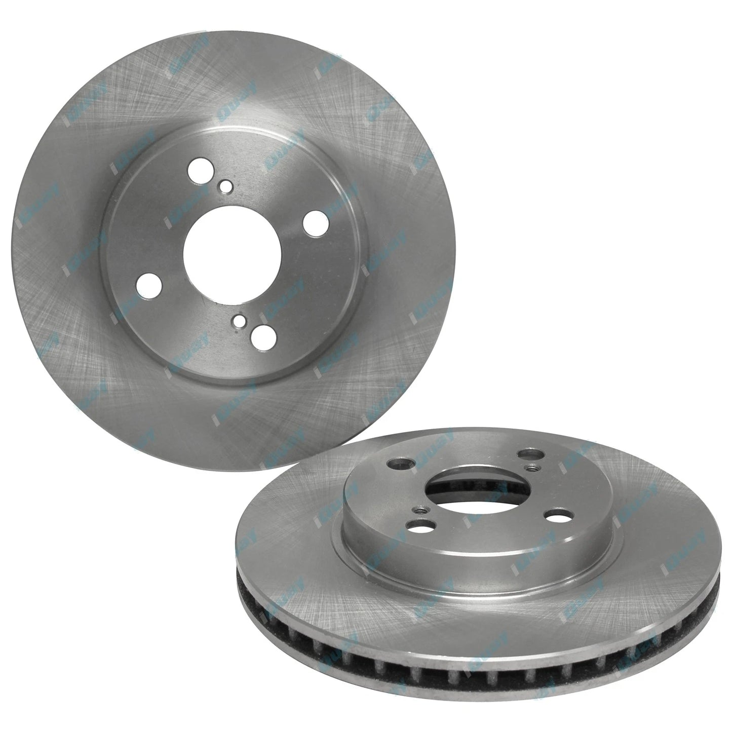 2 x Front Disc Brake Rotors for Toyota Corolla 1.8L (2001-2007)