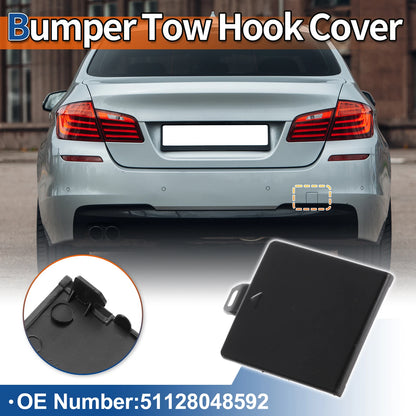 Rear Tow Hook Cover for BMW 5 Series F10 F11 (2011-2017) Unpainted