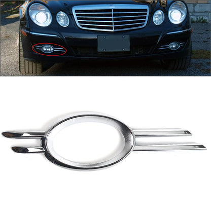 Right Fog Light Grills Chrome for Mercedes-Benz E320 E350 E550 E63 (2007-2009)