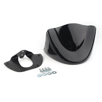 Gloss Black Front Chin Spoiler for Harley Dyna FXD FXDB (1999-2005)