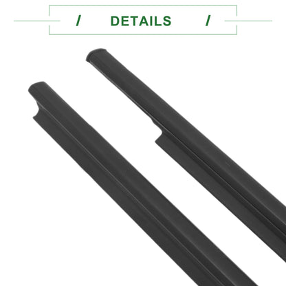 2 x Front Left Right Weatherstrip Window Seals for Toyota Yaris (2006-2011)