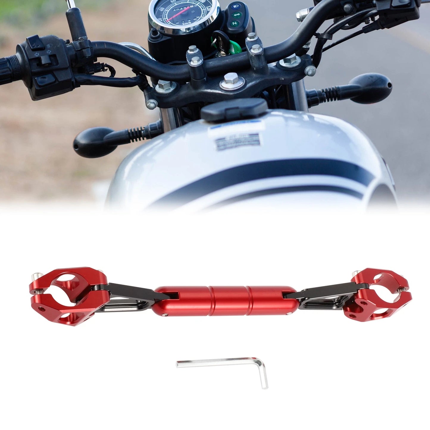 Cross Bar Adjustable Handlebars for Motorcycle