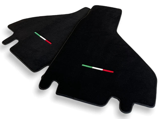 Floor Mats for Ferrari Testarossa 1984-1996 Black Tailored Carpets Italian