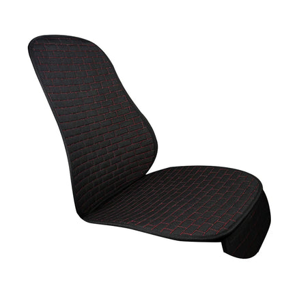Front Car Seat Covers for Universal Fit - Protective Seat Mat - Black
