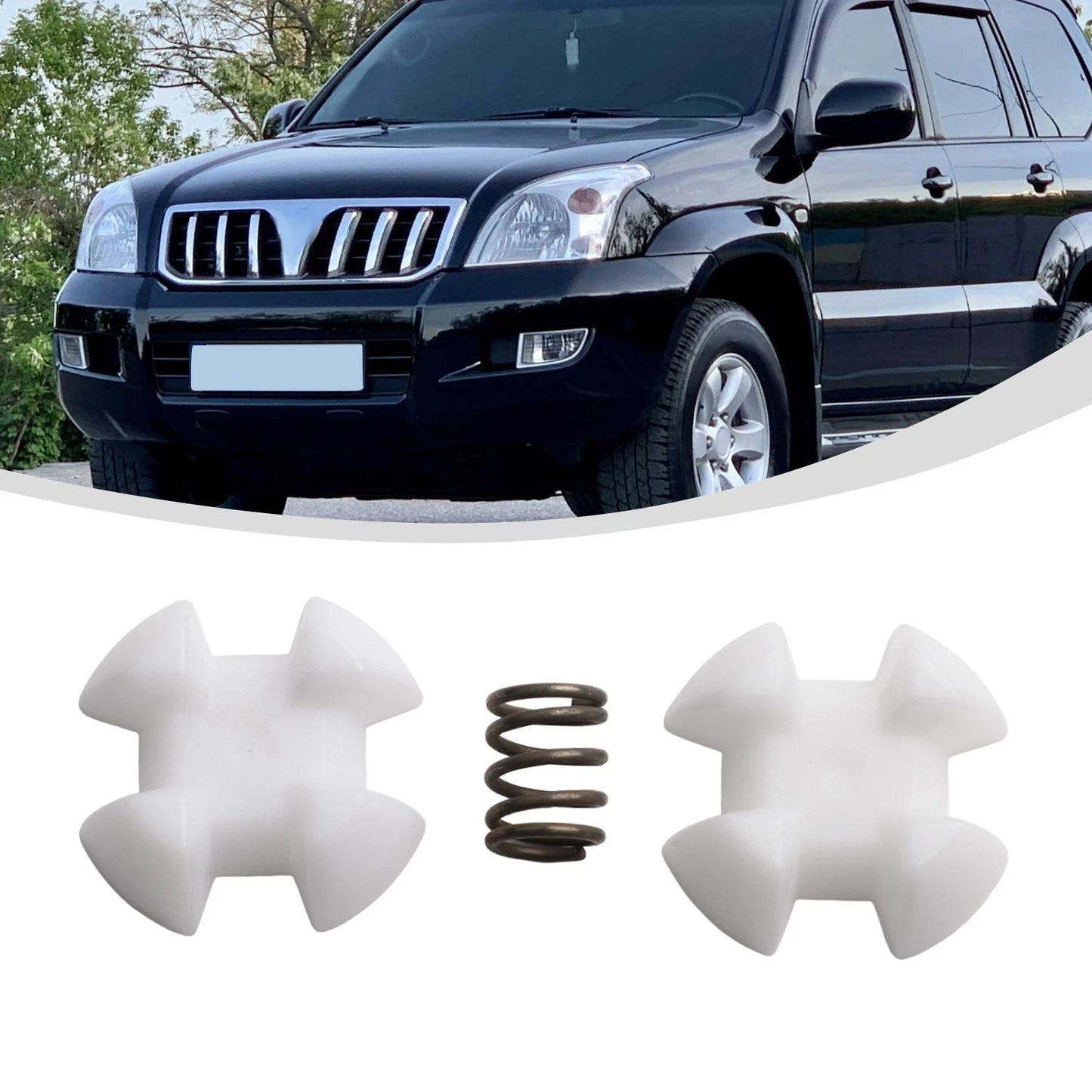 Premium Gear Cross Clip Buckle for Toyota Prado LC120 and Lexus GX470