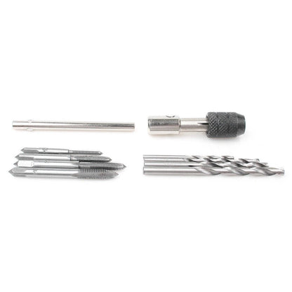 M3-M6 Metric Tap Reamer T-Handle Wrench & Twist Drill Bit Kit for Make & Model