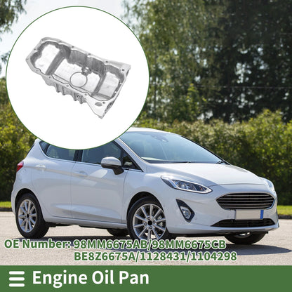 Engine Oil Pan for Ford Fiesta Ikon 2011-2015 (1 x Aluminum)