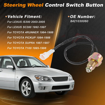 Backup Light Switch 2 Pin for LEXUS IS300 (2003–2005)
