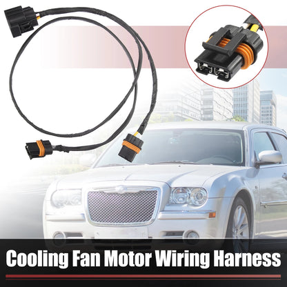 Radiator Cooling Fan Wiring Harness for Dodge Charger Magnum & Chrysler 300